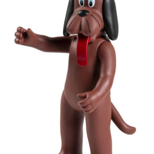 Figura de goma del Gos d'Els Amics de les Arts