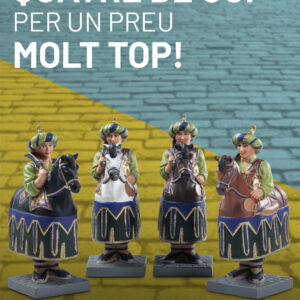 Pack de 4 Cavallets Moros de Reus