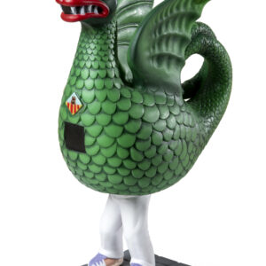Figura de goma del Drac de Vilanova