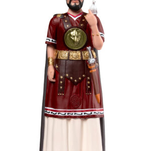 Figura de goma del Gegant Genís de Santa Coloma de Gramenet